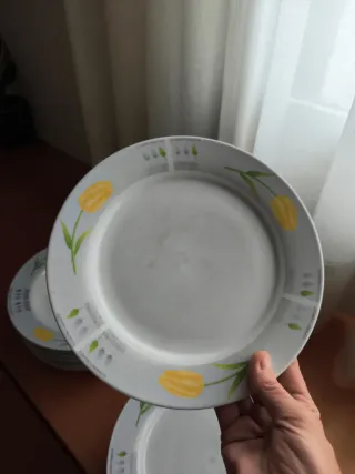 Vajilla porcelana 26 piezas