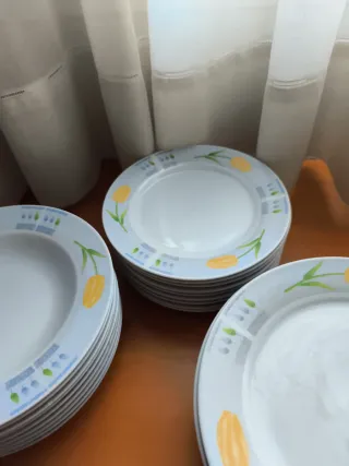 Vajilla porcelana 26 piezas