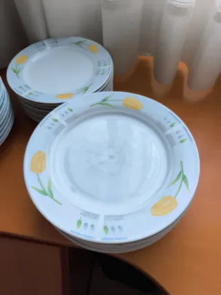 Vajilla porcelana 26 piezas