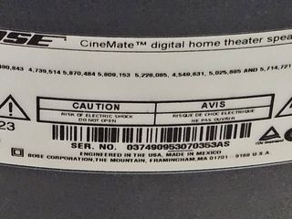 Home Cinema Bose Acoustimass