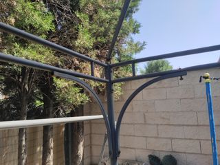 Cenador jardín 3x3 beige