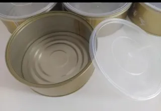 4 Cajas metálicas+tapa