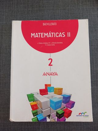 Matemáticas II.