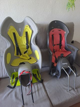 2 sillas bici niño - Homox