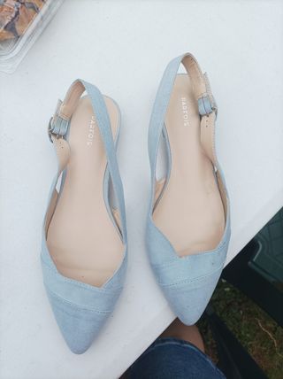 Zapatos Parfois azules, talla 38