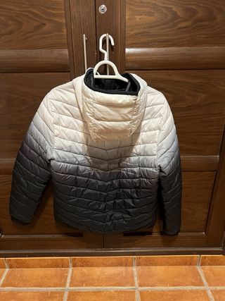 Chaqueta Hollister XS - Pluma - Blanco/Negro