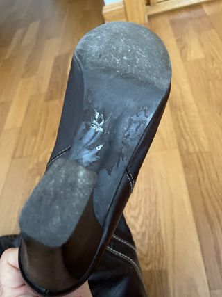 Botas Marrón Piel - Mujer