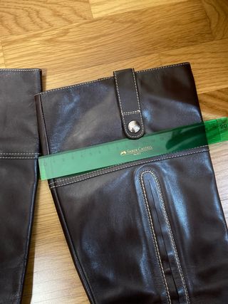 Botas Marrón Piel - Mujer