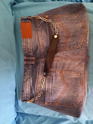 Bolso vaquero hecho a mano