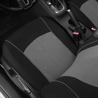 Fundas asientos coche gris-negro. Nuevas
