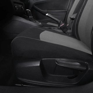 Fundas asientos coche gris-negro. Nuevas