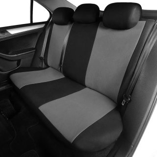 Fundas asientos coche gris-negro. Nuevas