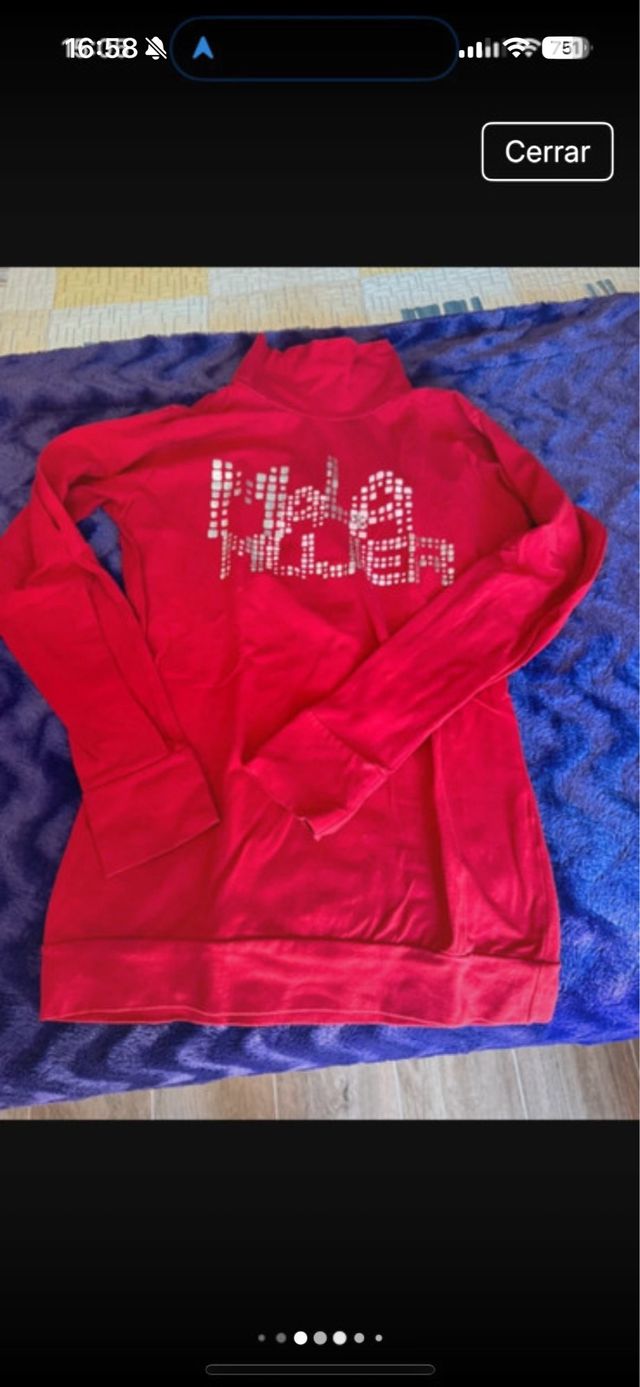 Camiseta roja Malamujer