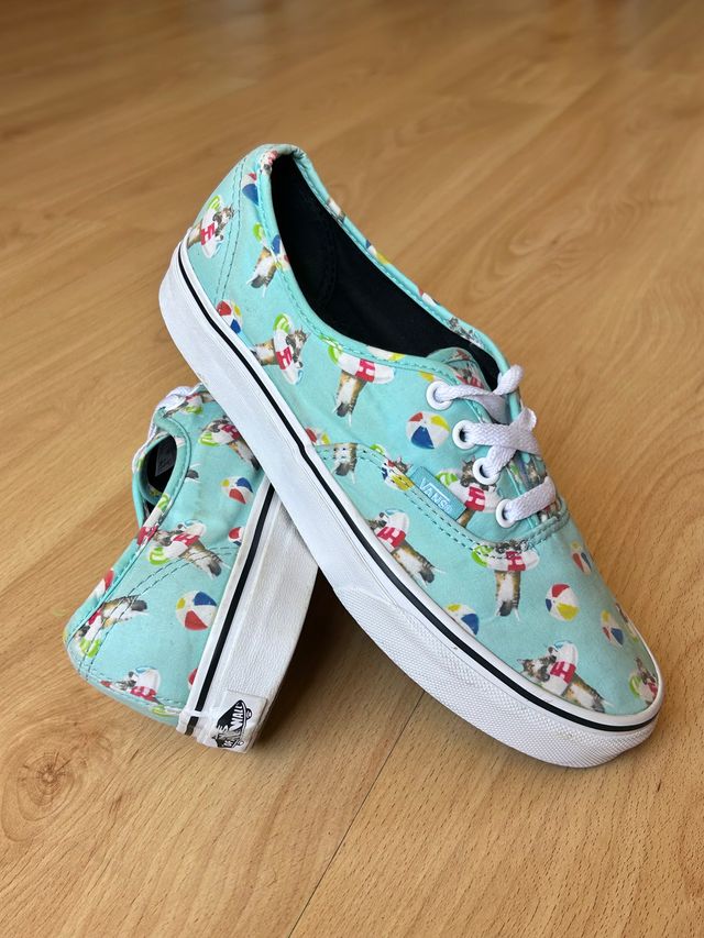 Zapatillas Vans 38, Authentic Pool Vibes gatitos