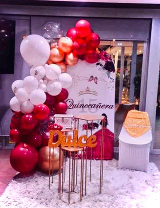 ALQUILER MOBILIARIO Y DECORACIÓN QUINCEAÑERA Y +