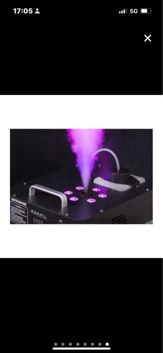 se aquila makina de humo para eventos