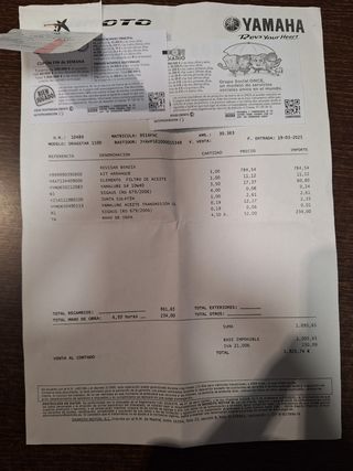 BENDIX NUEVO de Yamaha DragStar 1100