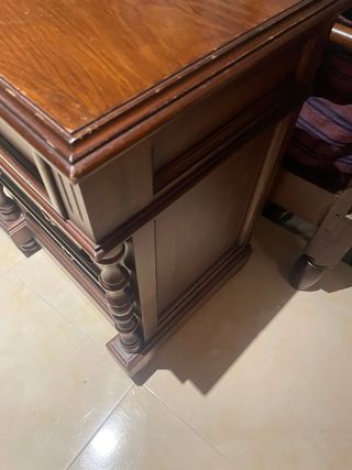 Mesilla noche 4 cajones madera