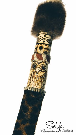 Bastón Chamánico Artesanal