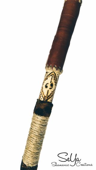 Bastón Chamánico Artesanal