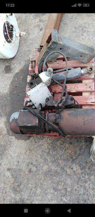 Kit pistón+motor 220V+bomba hidráulica
