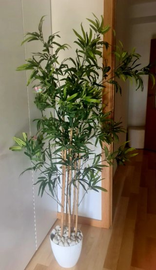 Planta artificial bambú IKEA FEJKA
