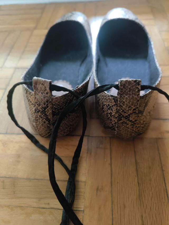 Bailarinas serpiente talla 37