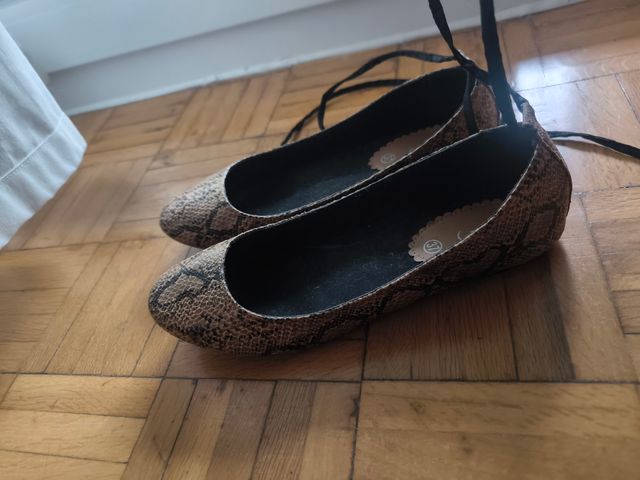 Bailarinas serpiente talla 37