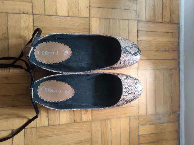 Bailarinas serpiente talla 37