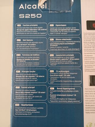 Teléfono Alcatel S250