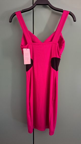 Vestito rosa mini 
