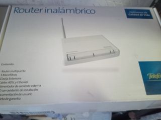 Router Telefónica Inalámbrico