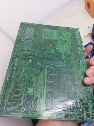 Placa base PC antigua - piezas