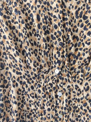 Camisa leopardo de Zara - Talla XS