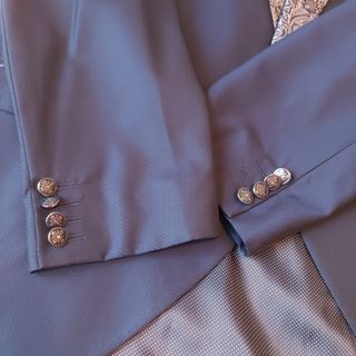 Traje novio azul marca sedka talla 68/72