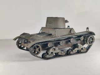 Maqueta de tanque Vickers Mark E de UM escala 1/72