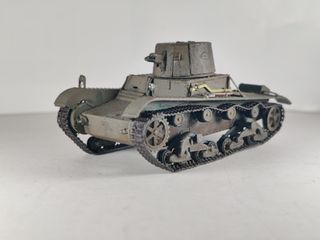 Maqueta de tanque Vickers Mark E de UM escala 1/72