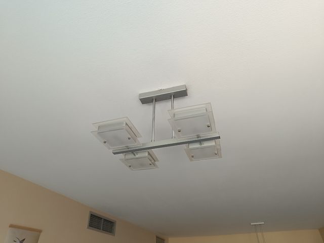 Lampara techo 4 luces