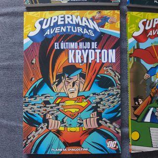 Número del 1 al 4. Superman Aventuras.