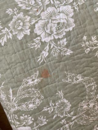 Colcha Bouti cama 105cm - algodón verde