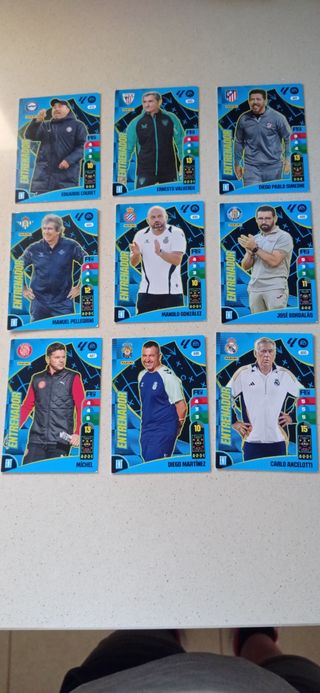 Cromos Adrenalyn XL Entrenadores