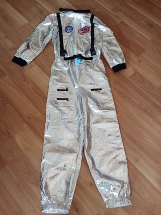 Traje Astronauta adulto o niños- Plata