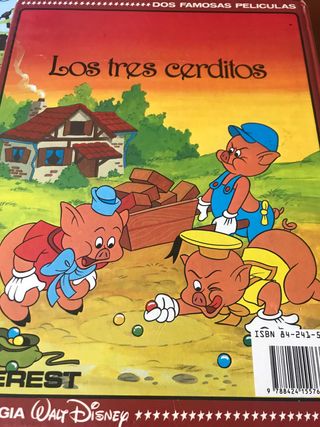 4 libros Antología Walt Disney