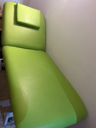 Camilla electrica verde pistacho