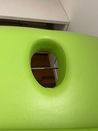 Camilla electrica verde pistacho