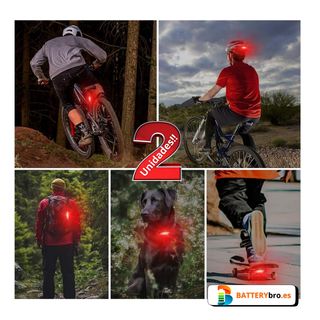 Luz trasera bicicleta