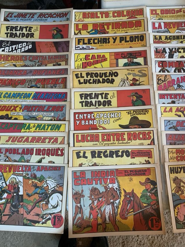 Comics apaisados grandes del pequeño luchador