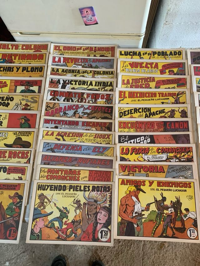 Comics apaisados grandes del pequeño luchador