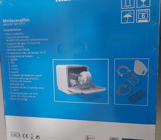 Minilavavajillas MEDION MD 37217 - 2 cubiertos