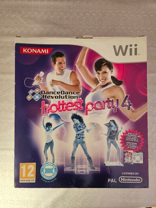 Wii Dance Dance Revolution Hottest Party 4